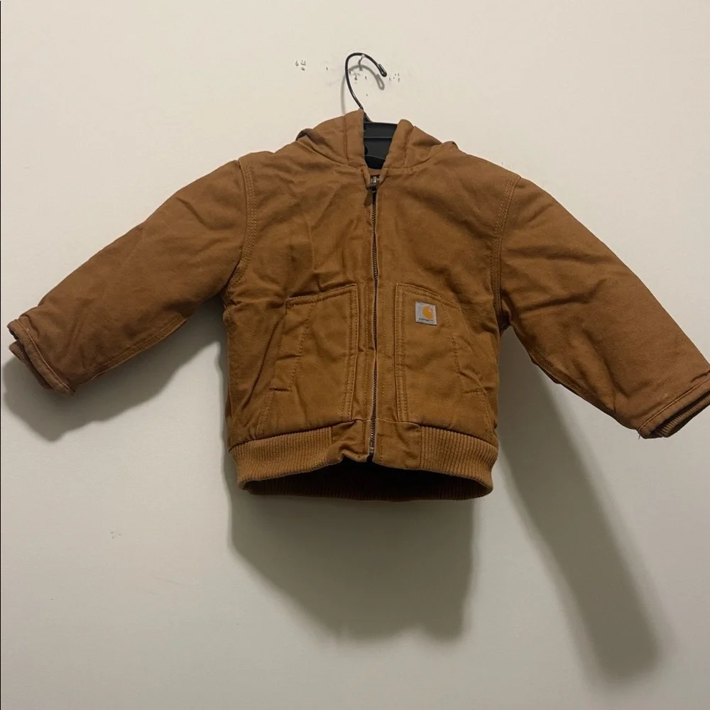 Carhartt Tan Hooded Jacket